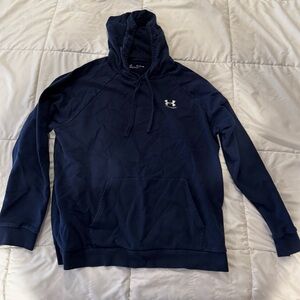 Under Armour Dark Navy Hooded Pullover Sweatshirt